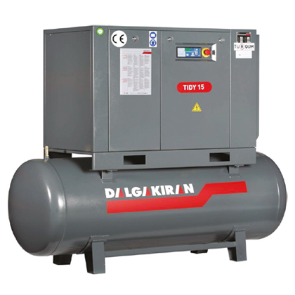 Screw Air Compressors on Tank Series